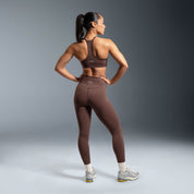 Brown Essential High Waisted Timeless Leggings