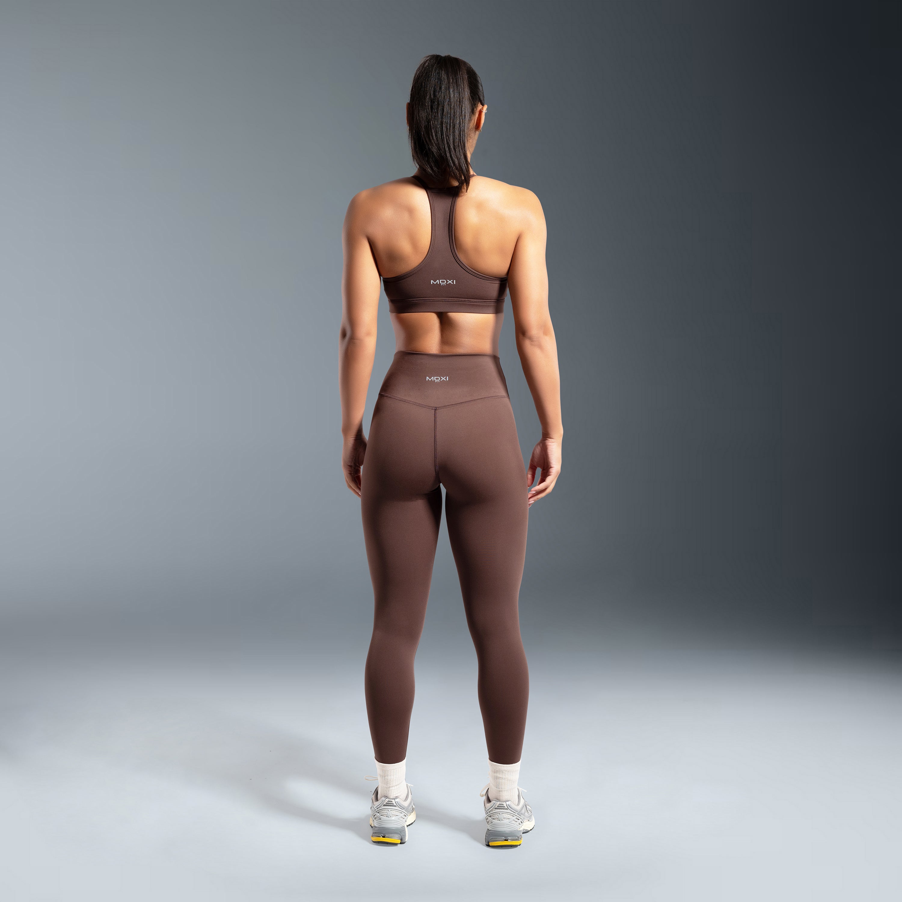 Brown Essential High Waisted Timeless Leggings