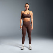Brown Essential High Waisted Timeless Leggings