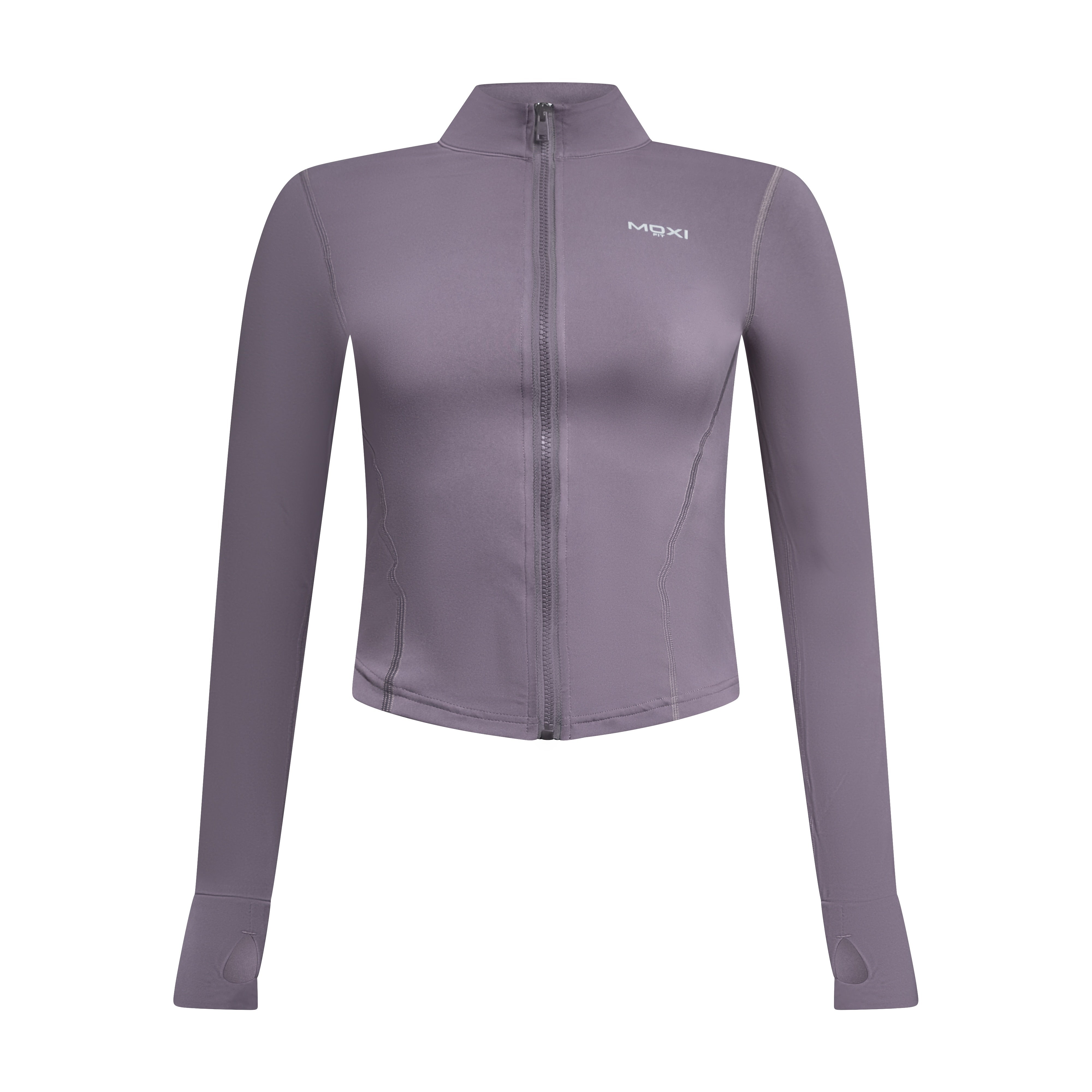 Grey Essential Full Zip Jacket