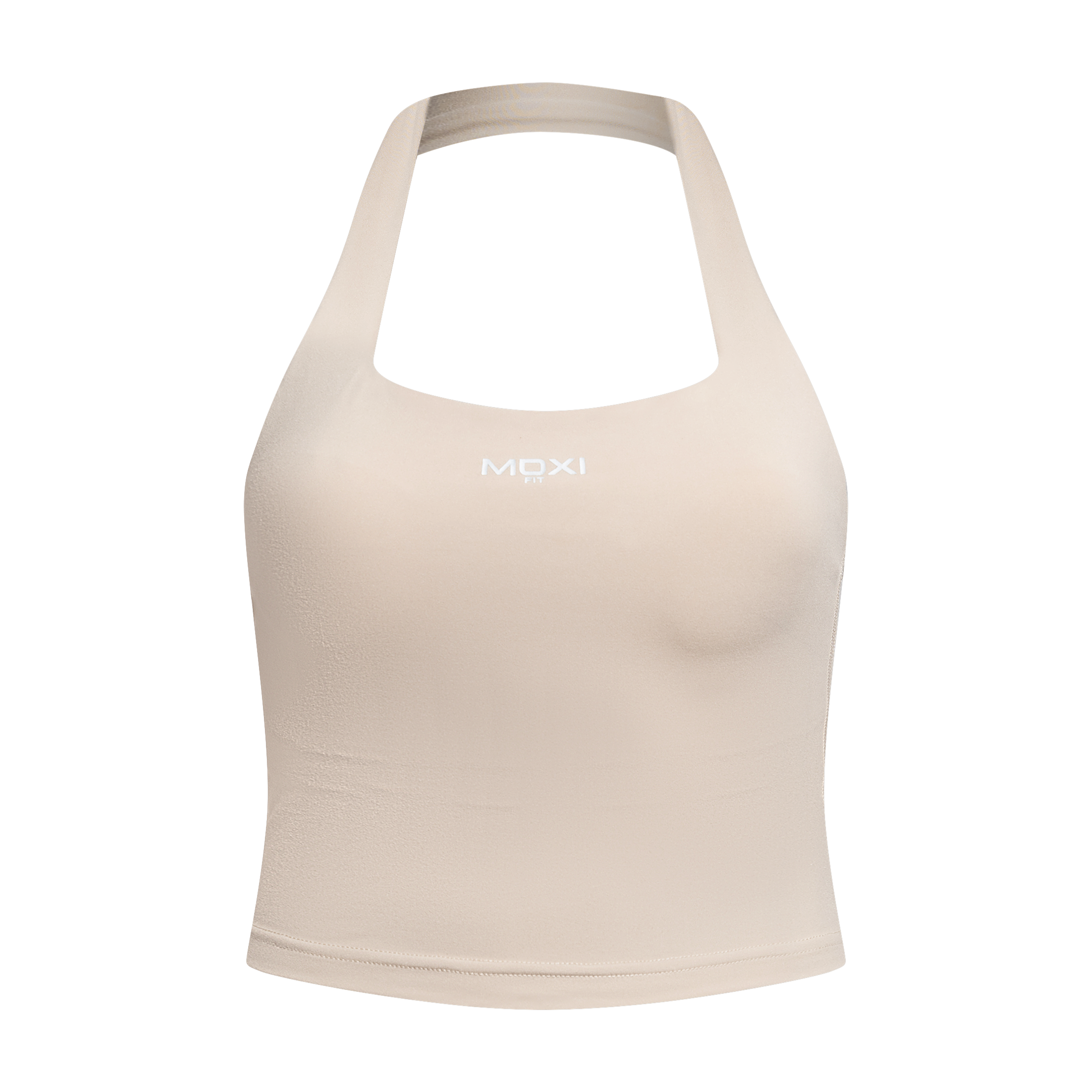 Beige Timeless Square Neck Vest