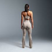 Beige Y-Back Everyday Sports Bra