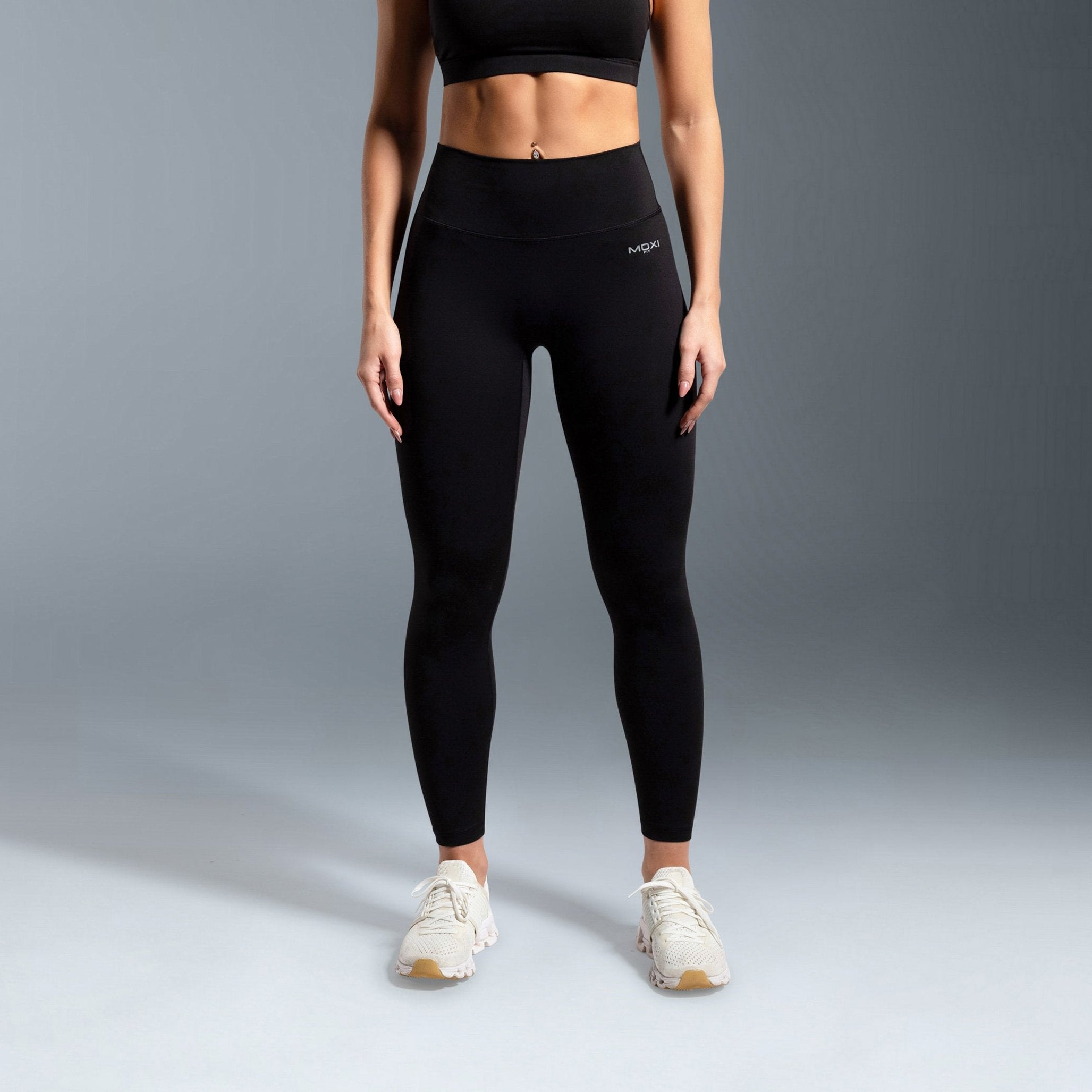 Black Essential High Waisted Timeless Leggings