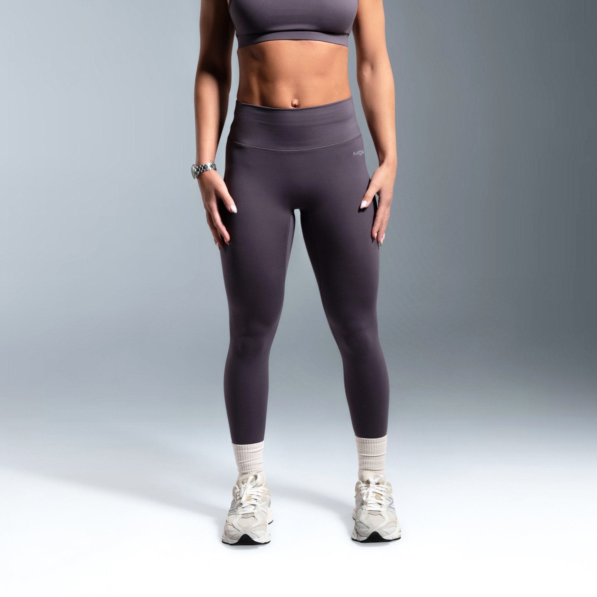 Grey Essential High Waisted Timeless Leggings