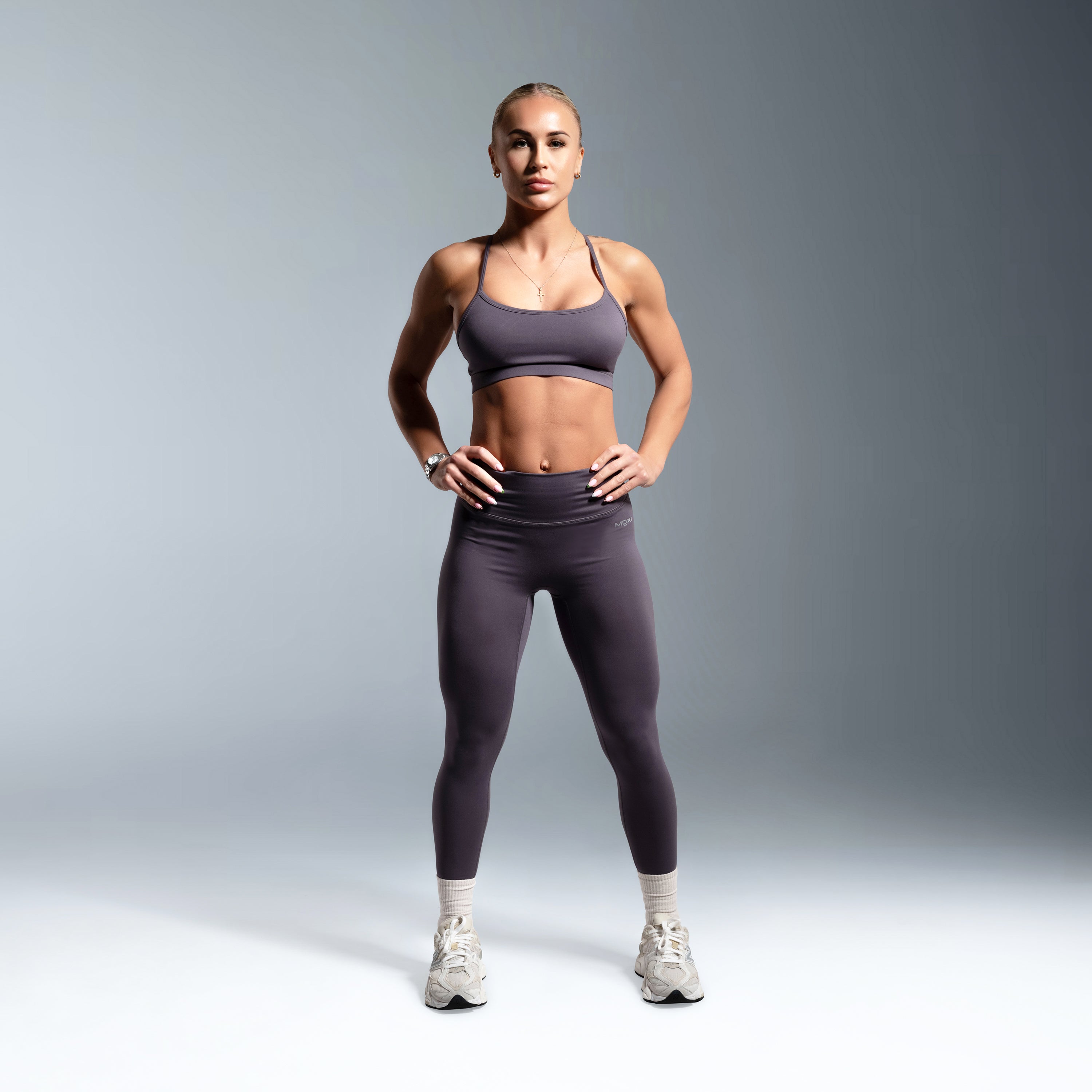 Grey Essential High Waisted Timeless Leggings