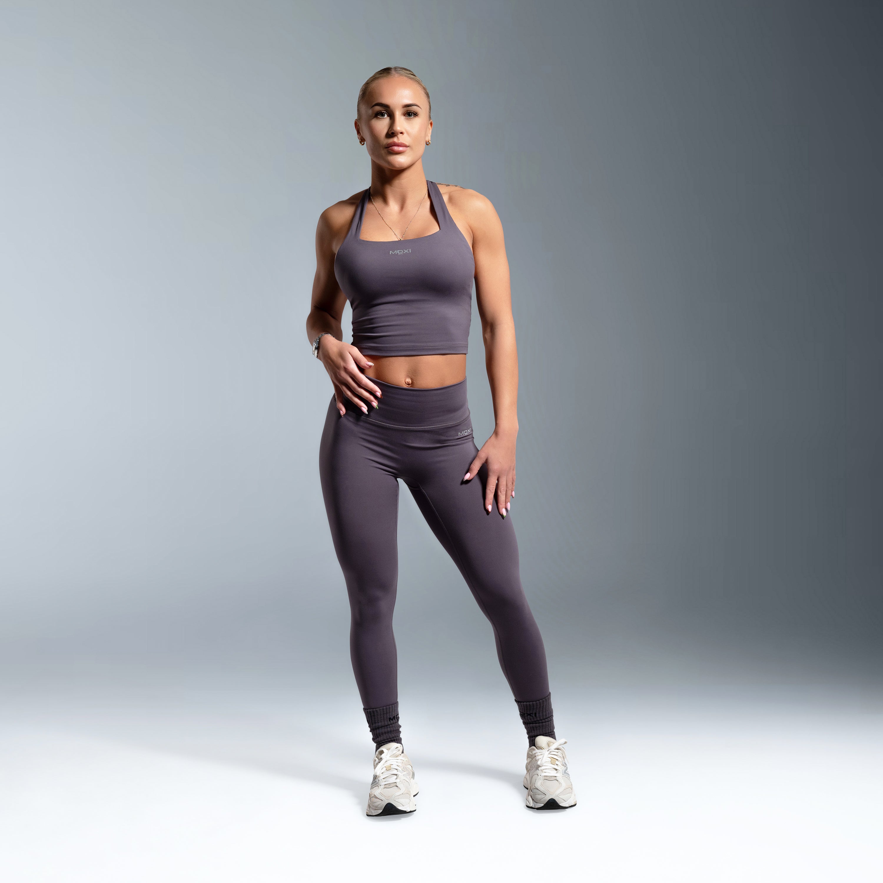 Grey Essential High Waisted Timeless Leggings