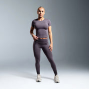 Grey Essential High Waisted Timeless Leggings