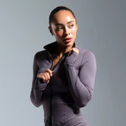 Grey Essential Full Zip Jacket