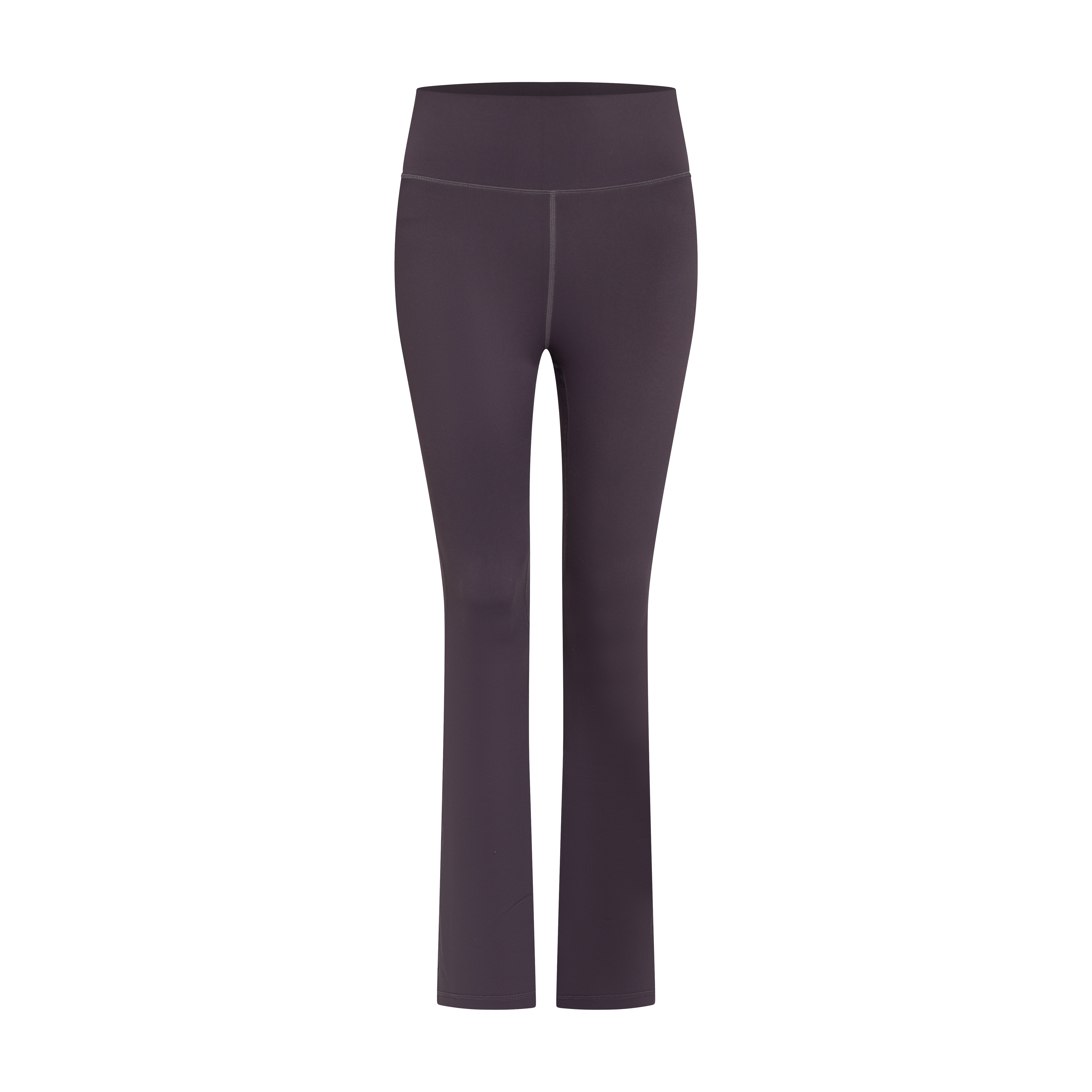 Grey Essential High Waisted Flared Leggings